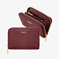 BOSS Signature Lady Burgundy Money Purse HEM616R