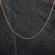 Pre-Owned 9ct Yellow Gold 18 Inch Curb Chain 4101092