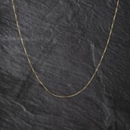 Pre-Owned 9ct Yellow Gold 18 Inch Box Chain 41011164