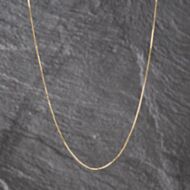 Pre-Owned 9ct Yellow Gold 16 Inch Box Chain 41011171