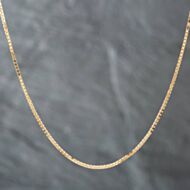 Pre-Owned 9ct Yellow Gold 20 Inch Box Chain 41021258