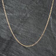 Pre-Owned 9ct Yellow Gold 18 Inch Trace Chain 41021447