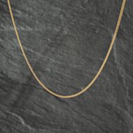 Pre-Owned 9ct Yellow Gold 16 Inch Curb Chain 41021449