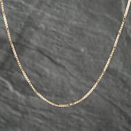 Pre-Owned 9ct Yellow Gold 18 Inch Box Chain 41021486