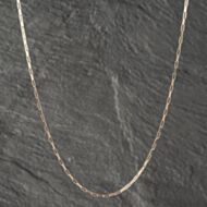 Pre-Owned 9ct Yellow Gold 21 Inch Paper Link Chain 41021506