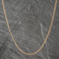 Pre-Owned 9ct Yellow Gold 19 Inch Curb Chain 41021507