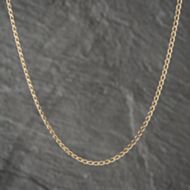 Pre-Owned 9ct Yellow Gold 19 Inch Curb Chain 41021510