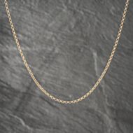 Pre-Owned 9ct Yellow Gold 18 Inch Belcher Chain 41021526