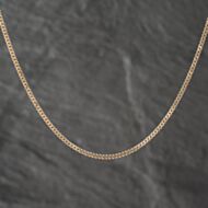 Pre-Owned 9ct Yellow Gold 19 Inch Curb Chain 41021529