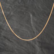 Pre-Owned 9ct Yellow Gold 18 Inch Curb Chain 41021532