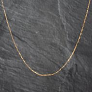 Pre-Owned 9ct Yellow Gold 23 Inch Box Chain 41021544