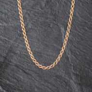 Pre-Owned 9ct Yellow Gold 16 Inch Rope Chain 41021588