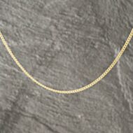 Pre-Owned 9ct Yellow Gold 22 Inch Curb Chain 41021662
