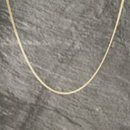 Pre-Owned 9ct Yellow Gold 16 Inch Curb Chain 41021664