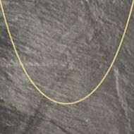 Pre-Owned 9ct Yellow Gold 16-18 Inch Spiga Chain 41021665