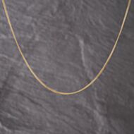 Pre-Owned 9ct Yellow Gold 18 Inch Curb Chain 41021677