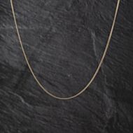 Pre-Owned 9ct Yellow Gold 19 Inch Curb Chain 41021686