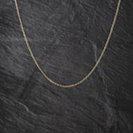 Pre-Owned 9ct Yellow Gold 18 Inch Figaro Chain 41021687