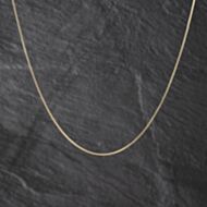 Pre-Owned 9ct Yellow Gold 18 Inch Spiga Chain 41021692