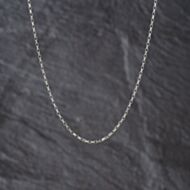 Pre-Owned 9ct White Gold 16 Inch Belcher Chain 41021700