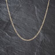 Pre-Owned 9ct Yellow Gold 21 Inch Figaro Chain 41021707