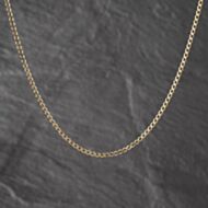 Pre-Owned 9ct Yellow Gold 18 Inch Curb Chain 41021728