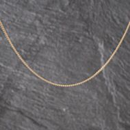 Pre-Owned 9ct Yellow Gold 16 Inch Curb Chain 41021742