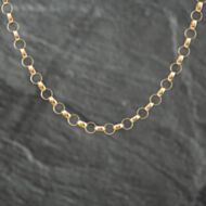 Pre-Owned 9ct Yellow Gold Round 24 Inch Belcher Chain 41041077