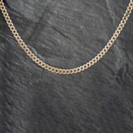 Pre-Owned 9ct Yellow Gold 26 Inch Curb Chain 41041412