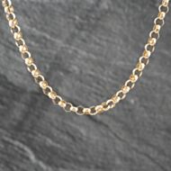 Pre-Owned 9ct Yellow Gold 16 Inch Belcher Chain 41041427