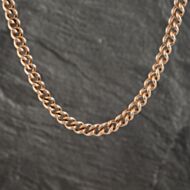 Pre-Owned Vintage Rose Gold 18 Inch Curb Chain 41041445