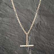 Pre-Owned 9ct Yellow Gold Bar 20 Inch T-Bar Belcher Chain 41041511
