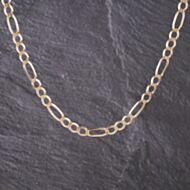 Pre-Owned 9ct Yellow Gold 24 Inch Figaro Chain 41041559