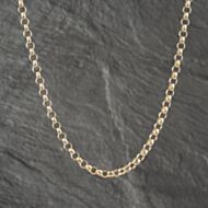 Pre-Owned 9ct Yellow Gold 21 Inch Belcher Chain 41041567