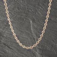 Pre-Owned 9ct Rose Gold 20 Inch Anchor Chain 41041576