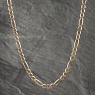 Pre-Owned 9ct Yellow Gold 20 Inch Figaro Chain 41041584
