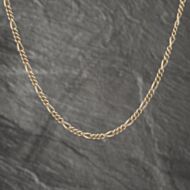 Pre-Owned 9ct Yellow Gold 19 Inch Figaro Chain 41041585