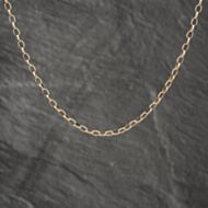 Pre-Owned 9ct Yellow Gold Oval Link 22 Inch Belcher Chain 41041586