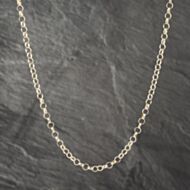 Pre-Owned 9ct Yellow Gold Round 24 Inch Belcher Chain 41041594