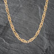 Pre-Owned 9ct Yellow Gold 20 Inch Celtic Chain 41041623