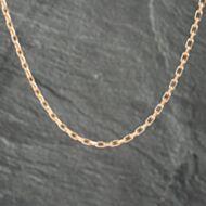 Pre-Owned 9ct Yellow Gold 20 Inch Trace Chain 41041637
