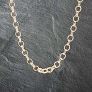 Pre-Owned 9ct Yellow Gold Patterned Large 22 Inch Belcher Chain 41041645