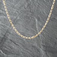 Pre-Owned Yellow Gold Loop 24 Inch Curb Chain 41041647