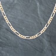 Pre-Owned 9ct Yellow Gold 20 Inch Figaro Chain 41041662