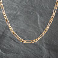 Pre-Owned 9ct Yellow Gold 24 Inch Figaro Chain 41041665
