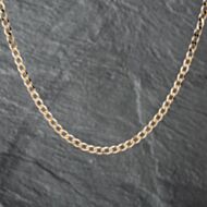 Pre-Owned 9ct Yellow Gold 18 Inch Curb Chain 41041669