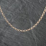 Pre-Owned 9ct Yellow Gold 17 Inch Belcher Chain 41041671