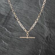 Pre-Owned 9ct Yellow Gold 20 Inch T-Bar Belcher Chain 41041682