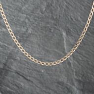 Pre-Owned 9ct Yellow Gold 16 Inch Curb Chain 41041691