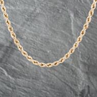 Pre-Owned 9ct Yellow Gold 24 Inch Rope Chain 41041707